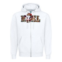 White western christmas baby cow noel Zipper Hoodie - Jasminsmagicworld