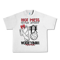 Lunar Rock hot mess always stressed volleyball mama Urban Heavy Tee - MaliasSmallBusiness