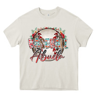 Cream baseball abuela Heavy Core Tee - RacoonDesign