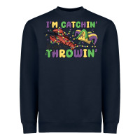 Navy i'm catchin' if you're throwin' Heavyweight Sweatshirt - MaliasSmallBusiness