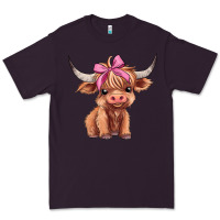Plum cute  heifer Premium Tee - AdoDesignShop