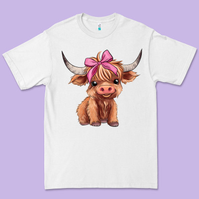 Cute  Heifer Premium Tee Designed By Adodesignshop