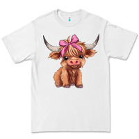 White cute  heifer Premium Tee - AdoDesignShop