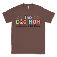 Chestnut this dog mom wears her heart on her sleeve Classic Tee - MaliasSmallBusiness
