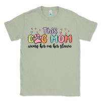 Matcha this dog mom wears her heart on her sleeve Classic Tee - MaliasSmallBusiness