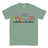 Sage this dog mom wears her heart on her sleeve Classic Tee - MaliasSmallBusiness