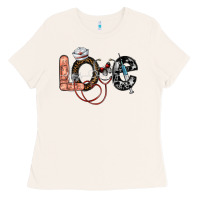 Bone love nurse Ladies Tee - SublimationCraftShop