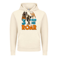 Vintage Artic i'm three hear me roar dinosaur birthday Vintage Hoodie - LillyAllenDesigns