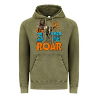 Vintage Olive i'm three hear me roar dinosaur birthday Vintage Hoodie - LillyAllenDesigns