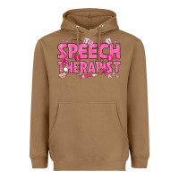 Toasted Coconut breast cancer speech therapist Heavyweight Hoodie - texasbilliewilder