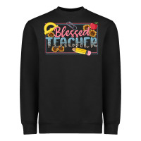 Black blessed teacher Heavyweight Sweatshirt - MaliasSmallBusiness