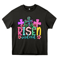 Asphalt Easter Day He is risen indeed Heavy Core Tee - OliviaCreatesArt