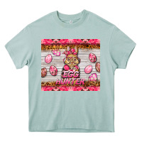 Arona easter pink camouflage egg hunter  bunny Heavy Core Tee - BarkalooDesign
