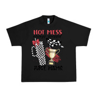 Black hot mess always stressed race mama Urban Heavy Tee - MaliasSmallBusiness