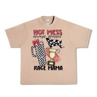 Burro hot mess always stressed race mama Urban Heavy Tee - MaliasSmallBusiness