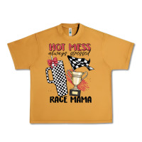Peanut Butter hot mess always stressed race mama Urban Heavy Tee - MaliasSmallBusiness