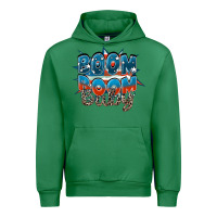 Emerald Boom boom baby Urban Hoodie - FaDigitalArtStudio