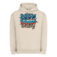 Pigment French Oak Boom boom baby Urban Hoodie - FaDigitalArtStudio