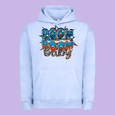Boom Boom Baby Urban Hoodie Designed By Fadigitalartstudio