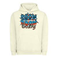 Pigment Pistachio Boom boom baby Urban Hoodie - FaDigitalArtStudio
