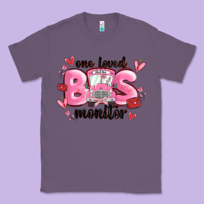 One Loved Bus Monitor Classic Tee Designed By Maliassmallbusiness