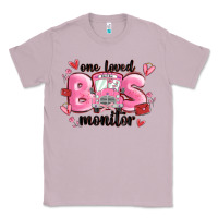Lilac one loved bus monitor Classic Tee - MaliasSmallBusiness