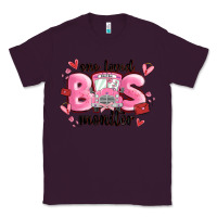 Plum one loved bus monitor Classic Tee - MaliasSmallBusiness