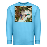 Ocean Blue duck hunting Premium Sweatshirt - TumblerDesignByShophia