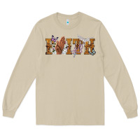 Mushroom faith with praying hands Long Sleeve Tee - NancyCooperArtShop