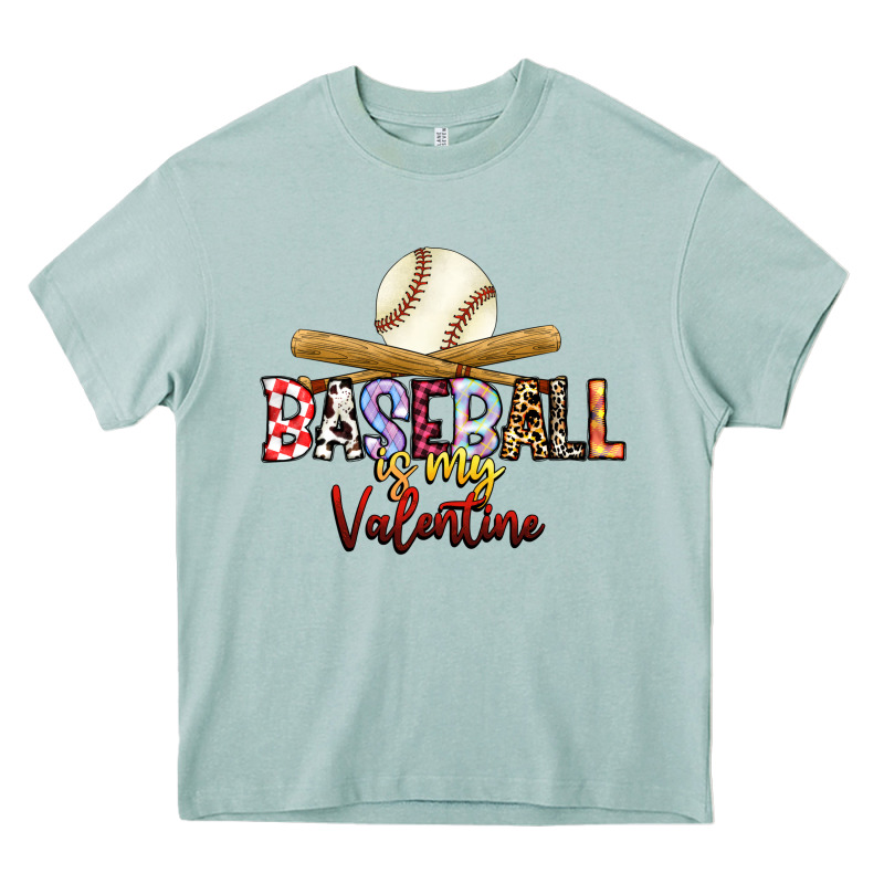 Baseball Is My Valentine Heavy Core Tee by RacoonDesign | Teevron