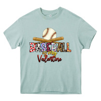 Arona baseball is my valentine Heavy Core Tee - RacoonDesign
