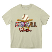 Mossy baseball is my valentine Heavy Core Tee - RacoonDesign