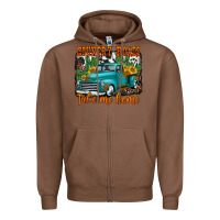Chestnut country roads take me home old western truck Zipper Hoodie - Jasminsmagicworld