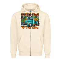 Sandshell country roads take me home old western truck Zipper Hoodie - Jasminsmagicworld