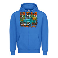 True Royal country roads take me home old western truck Zipper Hoodie - Jasminsmagicworld