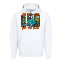 White country roads take me home old western truck Zipper Hoodie - Jasminsmagicworld