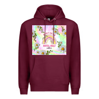 Burgundy mental health matters Premium Hoodie - TumblerDesignByShophia