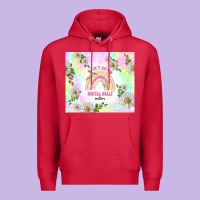 Mental Health Matters Premium Hoodie Designed By Tumblerdesignbyshophia