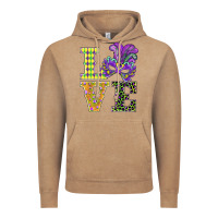 Vintage Coffee mardi gras love mask Vintage Hoodie - BarkalooDesign