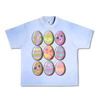Grape Ice vintage easter eggs Urban Heavy Tee - MaliasSmallBusiness