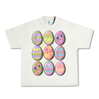 Pistachio vintage easter eggs Urban Heavy Tee - MaliasSmallBusiness