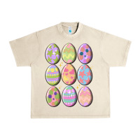 Sandshell vintage easter eggs Urban Heavy Tee - MaliasSmallBusiness