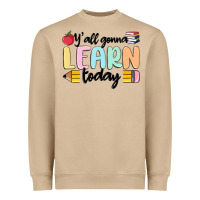 Mushroom y'all gonna learn today Heavyweight Sweatshirt - MaliasSmallBusiness