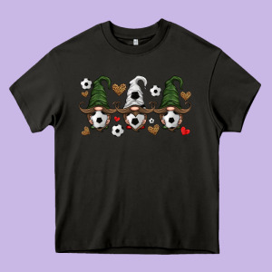 Soccer Gnome Heavy Core Tee Designed By Hra Design Shop