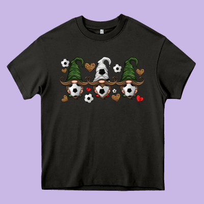 Soccer Gnome Heavy Core Tee Designed By Hra Design Shop