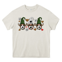Cream soccer gnome Heavy Core Tee - HRA Design Shop