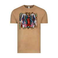 Vintage Camel Lady of Guadalupe 4th of july Vintage Tee - Jasminsmagicworld