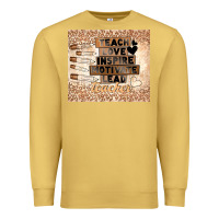 Antique Gold black teacher Premium Sweatshirt - TumblerDesignByShophia