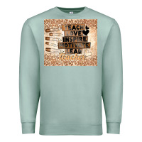 Seafoam black teacher Premium Sweatshirt - TumblerDesignByShophia
