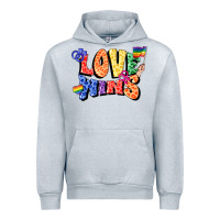 Heather Grey Love wins Urban Hoodie - FaDigitalArtStudio